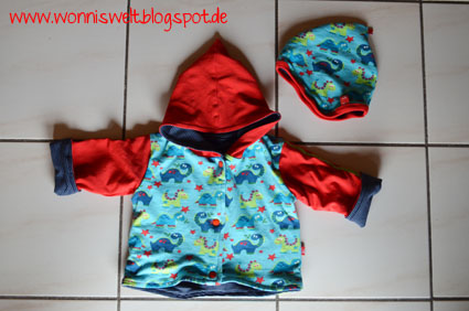Zwergen-Wendejacke DINO