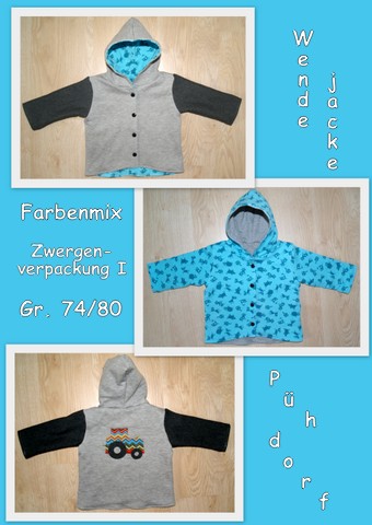 Wendejacke Gr. 74/80