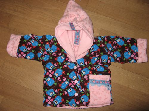 Eulenreigen - Zwergenverpackungs-Jacke