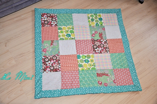 Patchworkkrabbeldecke