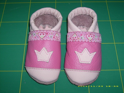 Meine erste Leder Krabbelschuhe
