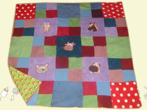 kuschelige Babydecke