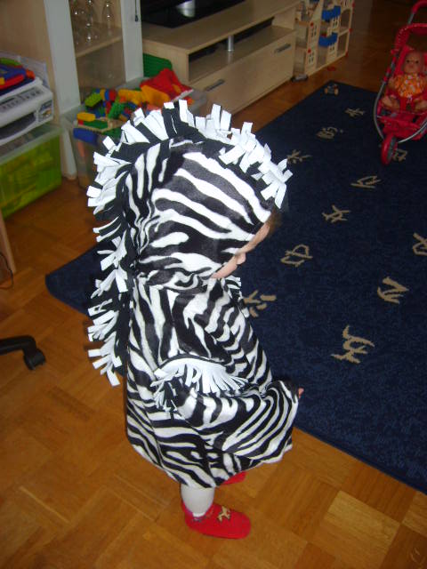 Eine Zebra