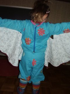 Schmetterling von hinten