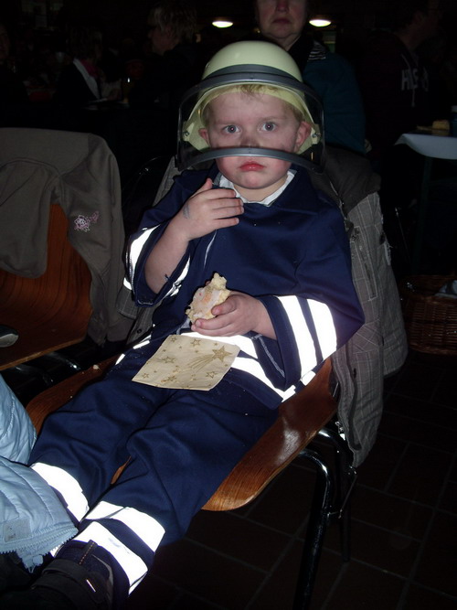 Ich werde Feuerwehrmann...