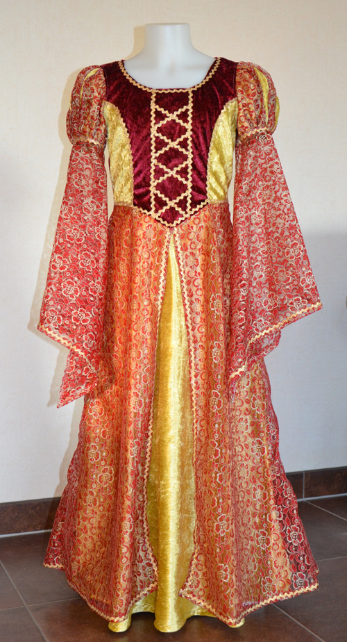 Ein Burgfrulein-Kleid