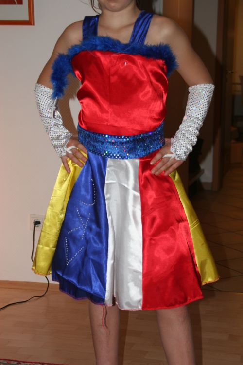 Entwurf Tanzkleid