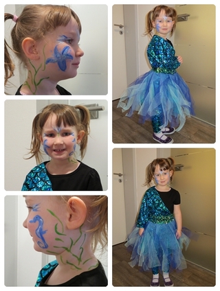 Schnelle Meerjungfrau