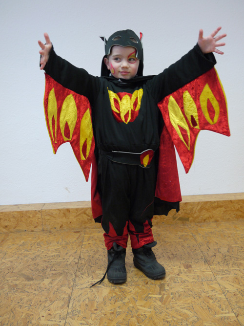 Karneval Feuer-Batman