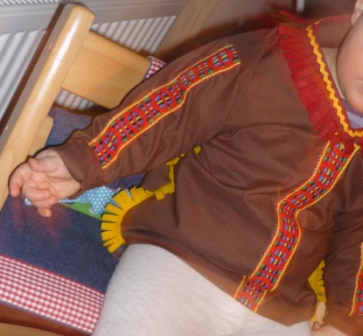 Faschingskostm Indianerhemd...