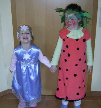 Erbeere trifft Schneeprinzessin
