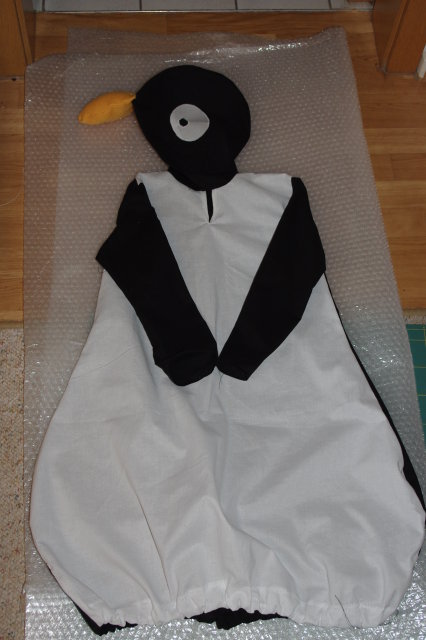 Taja als Pinguin