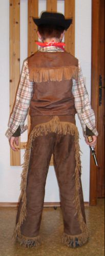 Cowboy von hinten