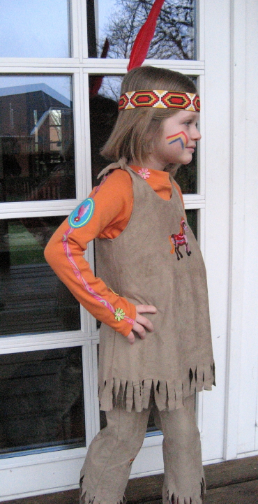 Oona zum Fasching...