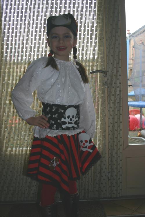eine piraten dame !!
