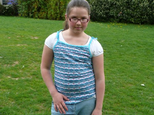 Top aus Dosen-Jersey
