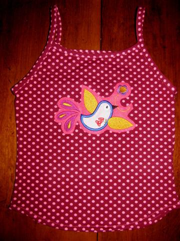 Brooklyn top in stippentricot
