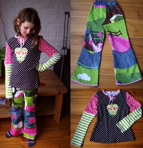 Ikea-Hosen und Ikea-shirt Kombi II