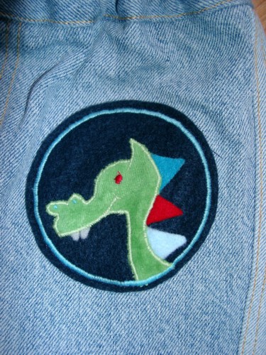Drachenkopfsticker