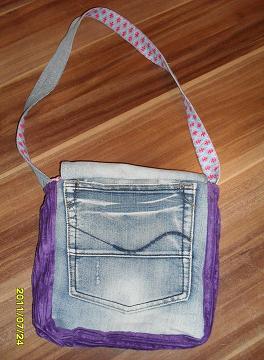 Jeans-Tasche