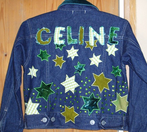 Jeansjacke Rckseite von Gerde D.