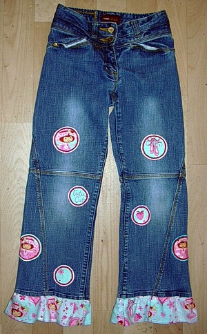 noch eine H&M-Hose gepimpt und verl�ngert