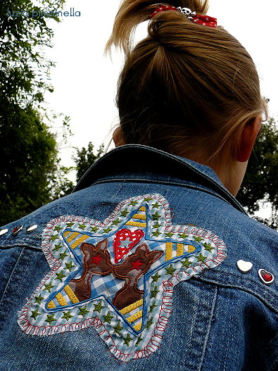 ...olle jeansjacke mit STAR-appeal! ;)
