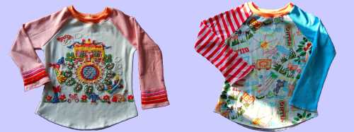 Aus zwei alten Oilily T-Shirts wurden...
