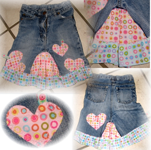 alte kleine Jeans