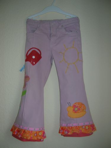 "Hochwasser"-Hose- vorne