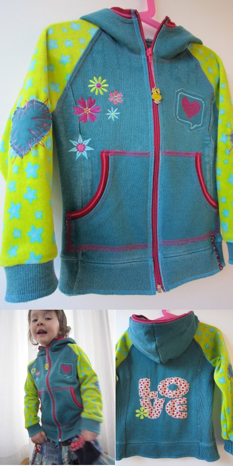 das war mal Mamas Sweatshirt...