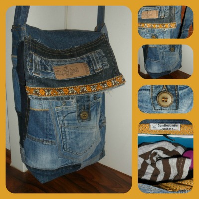 Jeans-Tasche