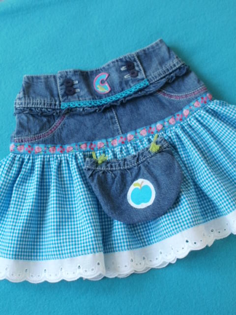 (Used Jeans-) Rckchen Gr 86