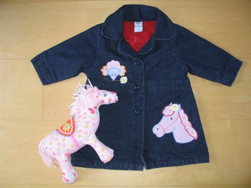 jacke mit pferd