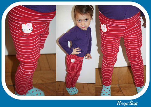 Kleid wird Legging