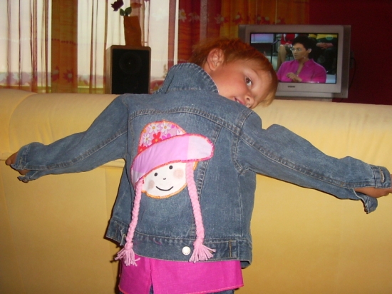 Jeansjacke hinten von Alalida