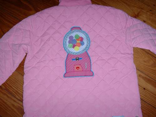 Candy-Jacke von hinten