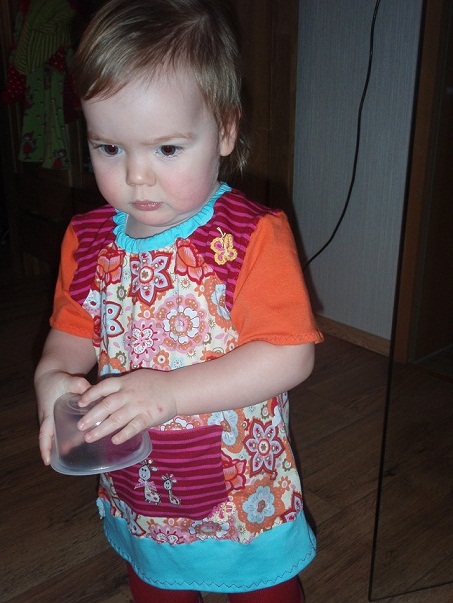 Antonia am Kind