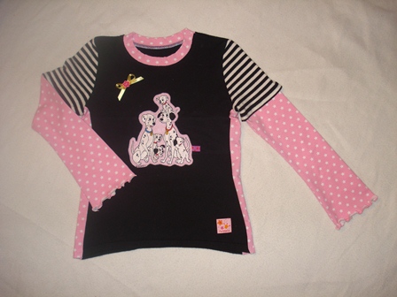 Recycling + Neues + Besticktes= Antonia