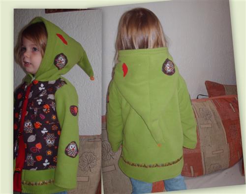 Experiment: Jacke aus Imke-Schnitt