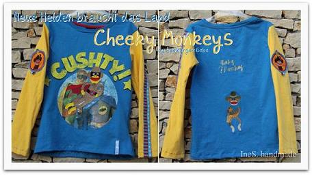 "CheekyMonkey" Jungenshirt