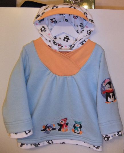 Pinguin Pulli nach Knippie