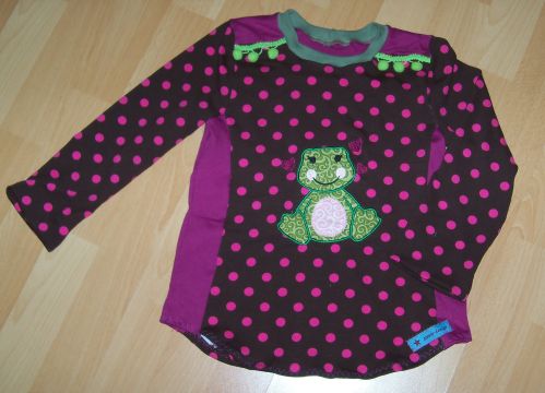 Frosch-Hilde vorne