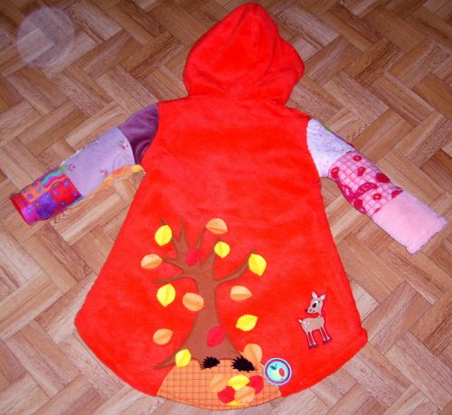 Wintermantel Rckseite