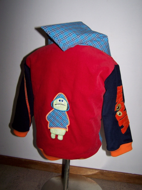 Munster Jacke von hinten