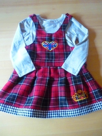 Schottenkleidchen