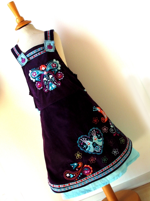 Wickelschrzen-Dirndl aus JOELLE und ADELINDE...