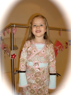 Antoniakleid am Modell