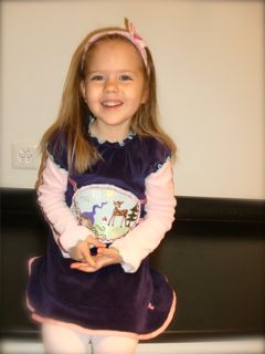 Antoniakleid am Modell