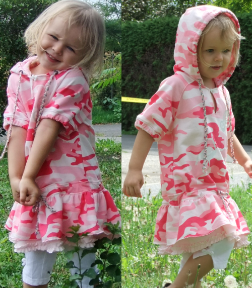 Camouflage Sweat Kleidchen